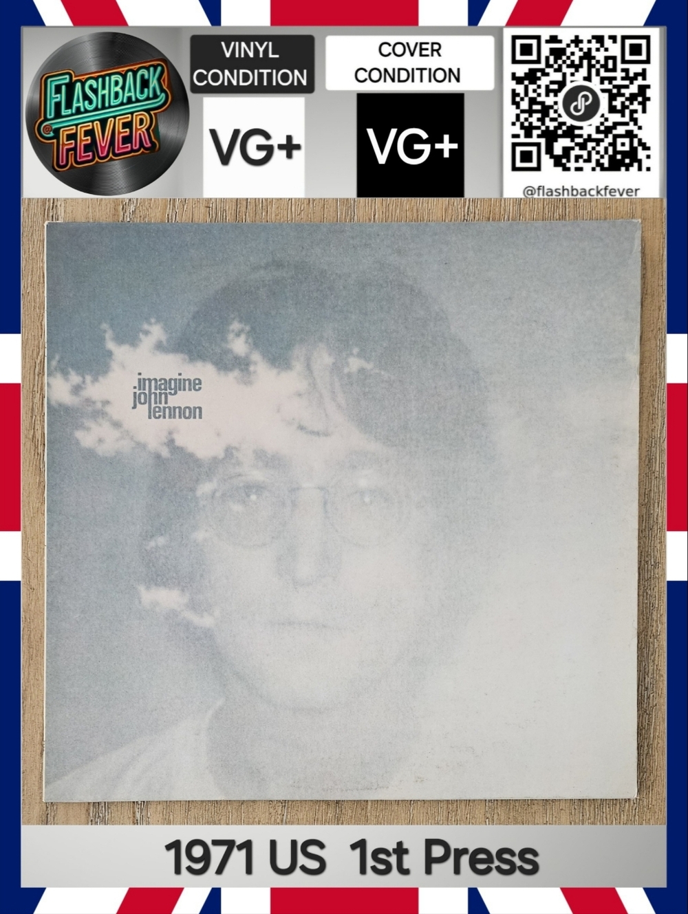 JOHN LENNON•Imagine•Sept 09, 1971 US (#SW 3379) L.A., 1st Press